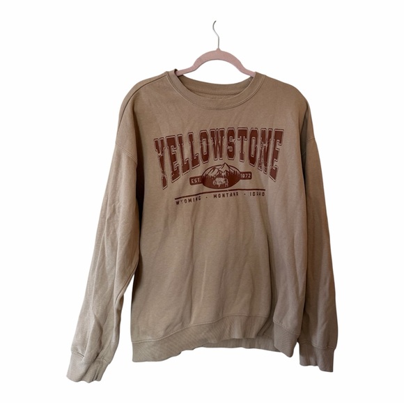 goodie two sleeves Sweaters - Yellowstone Graphic Crewneck Sweatshirt